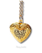 Foto-geëtste reliekschrijnketting