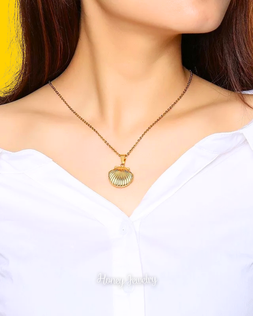 Foto-geëtste reliekschrijnketting