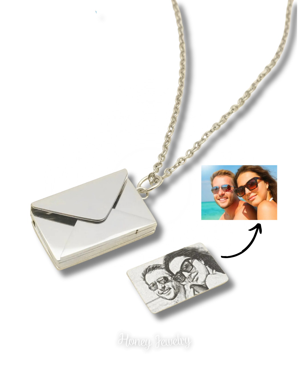 COLLAR CARTA DE AMOR