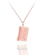 COLLAR CARTA DE AMOR CON HUELLAS DACTILARES