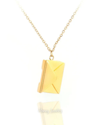 COLLAR CARTA DE AMOR CON HUELLAS DACTILARES