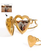 Foto-geëtste reliekschrijnketting