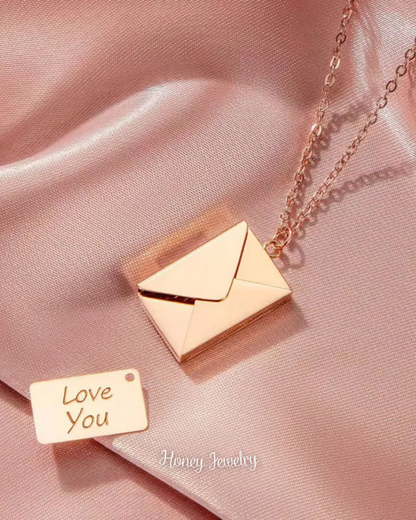 Collar carta de amor