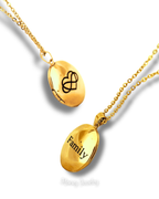 Foto-geëtste reliekschrijnketting