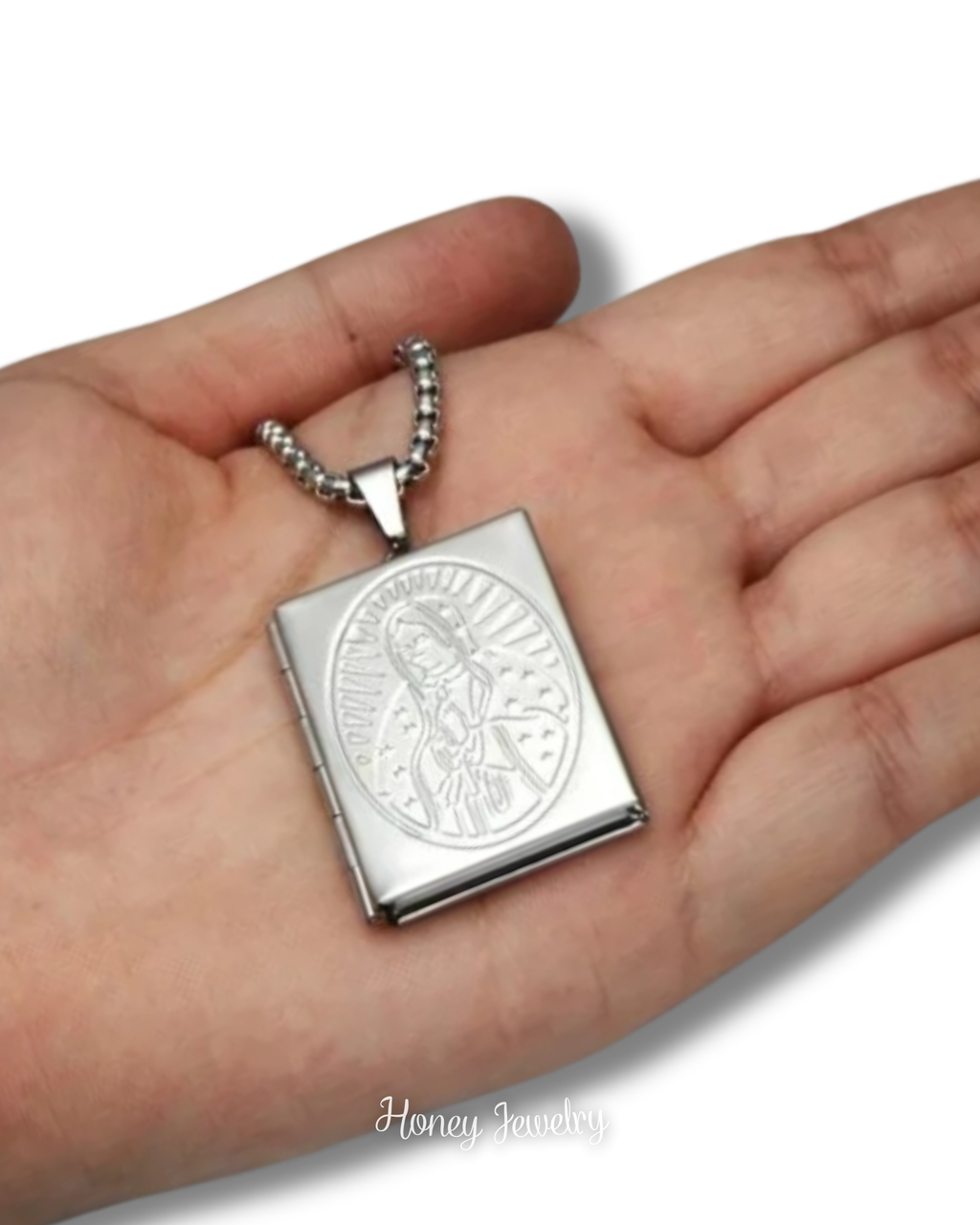 Maagd Maria reliekschrijn ketting