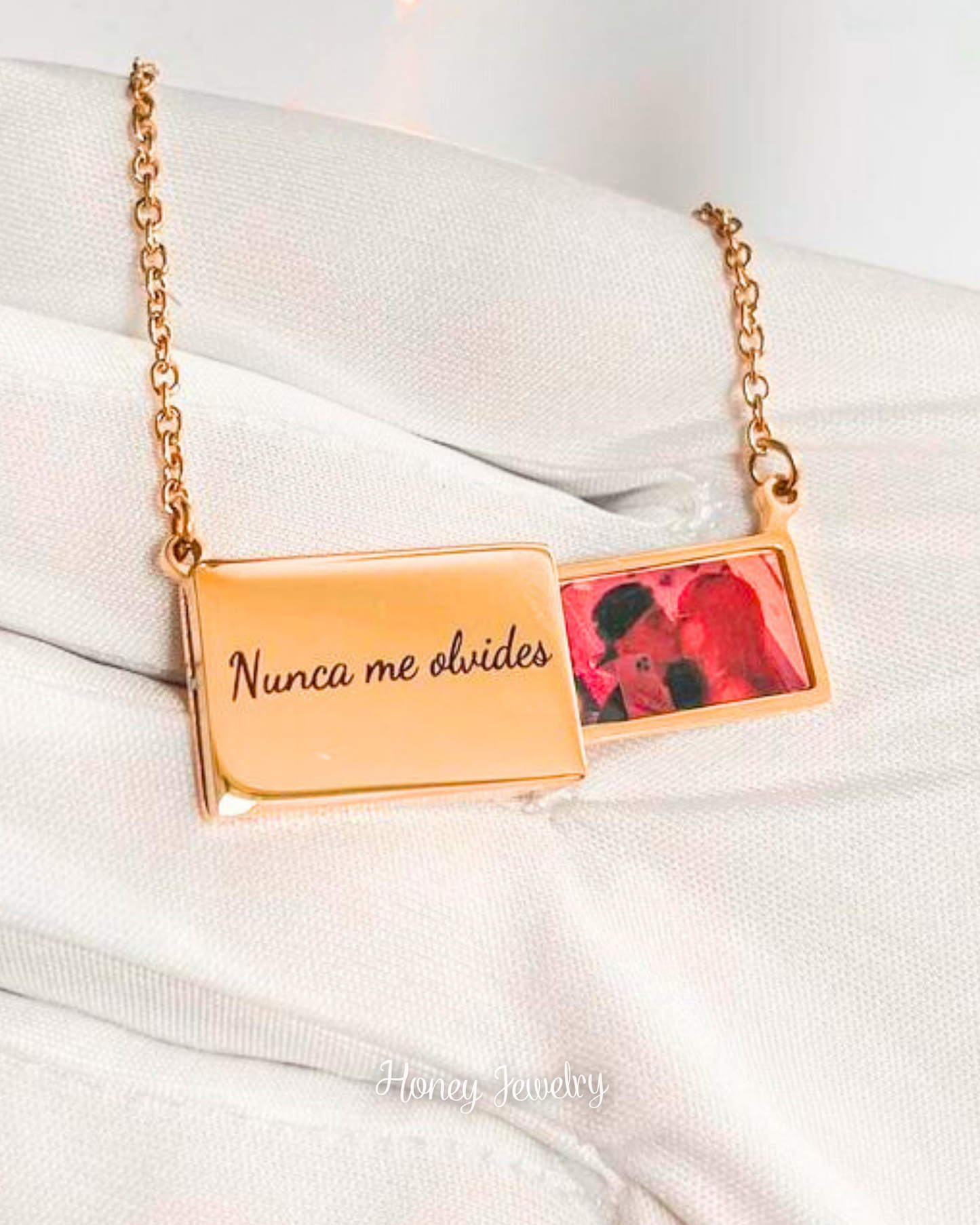 Collar sobre - foto deslizable