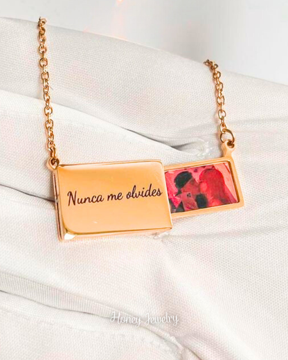 Collar sobre - foto deslizable