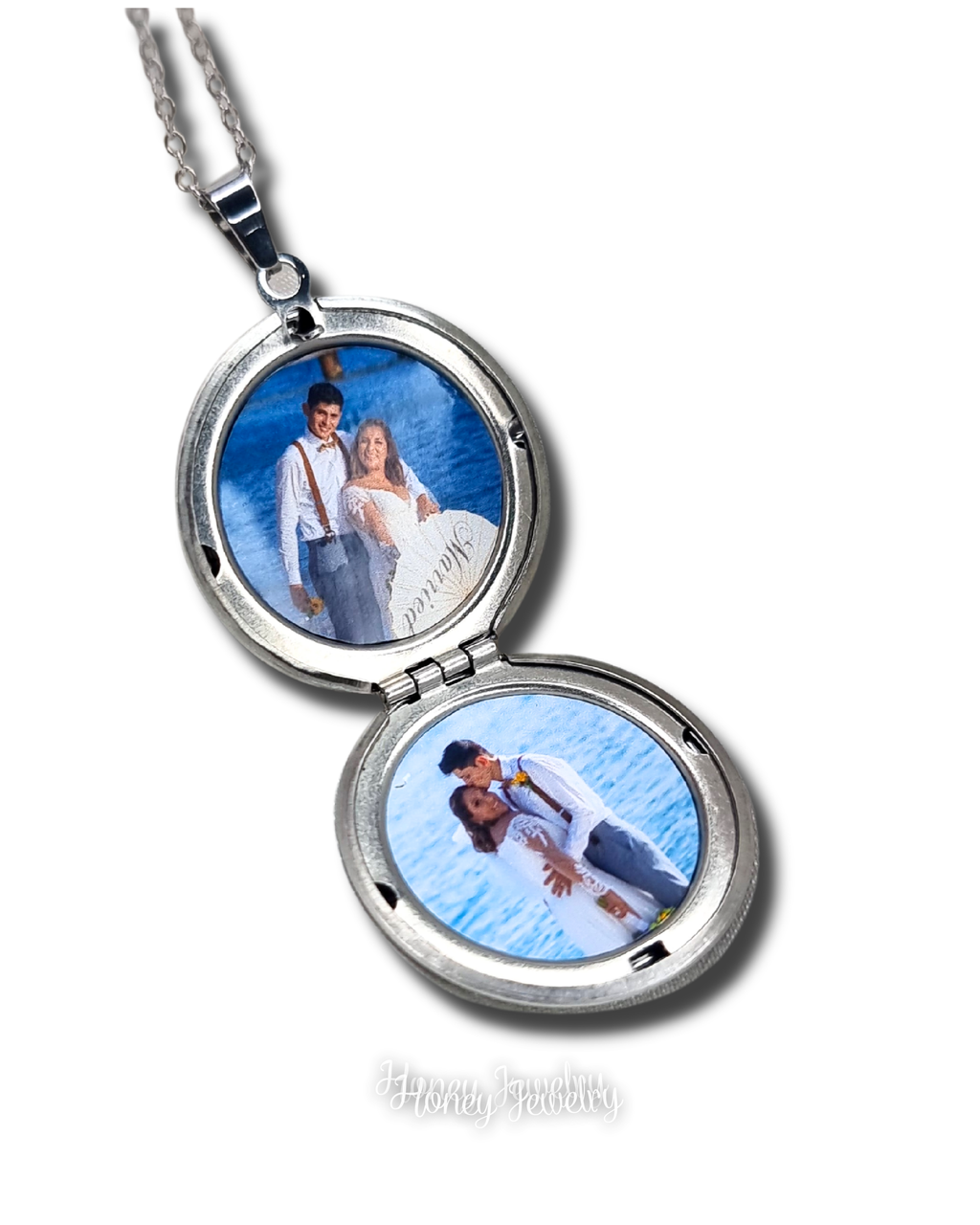 Star of David Reliquary Necklace + Love Heart