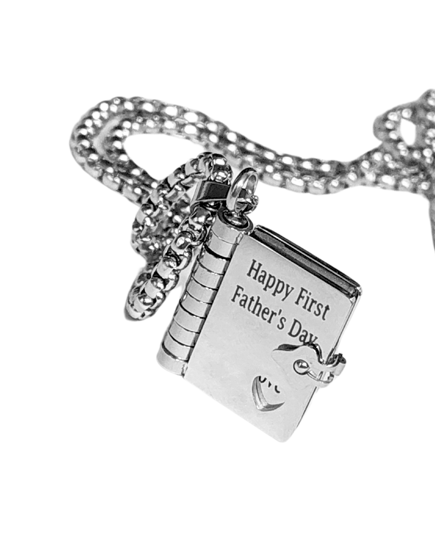 Collar libro de amor para hombres