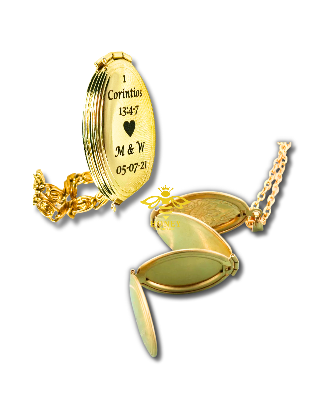 COLLAR RELICARIO 4 FOTOS