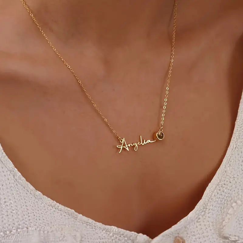 COLLAR NOMBRE CON FOTO PROYECCION