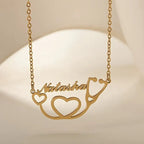COLLAR CON NOMBRE Y ESTETOSCOPIO