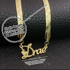 Klassieke naamketting