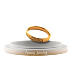 ANILLO DE PROMESA CON CIRCONES - ULTIMA TALLA 9