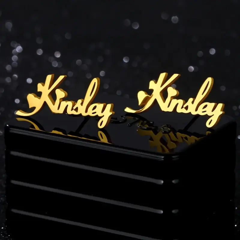 ARETES CON NOMBRE CORAZONES