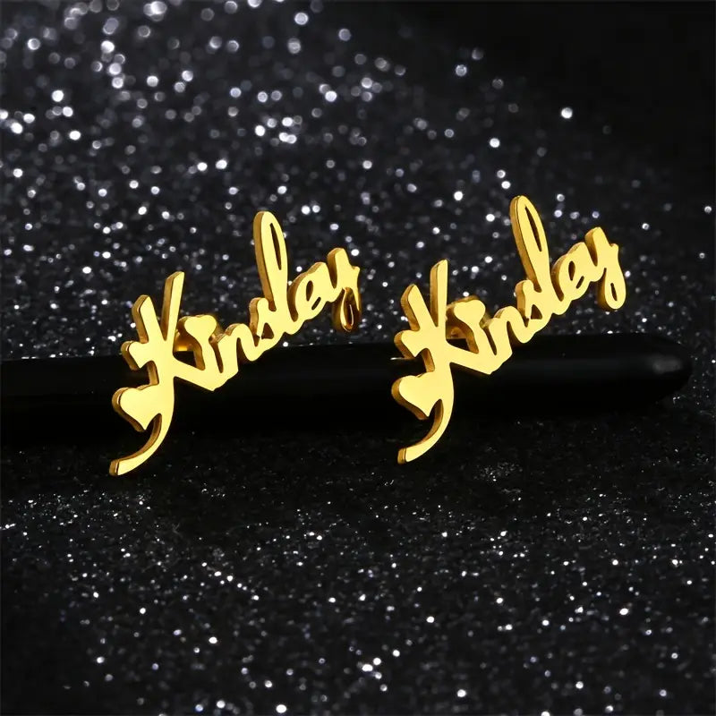 ARETES CON NOMBRE CORAZONES