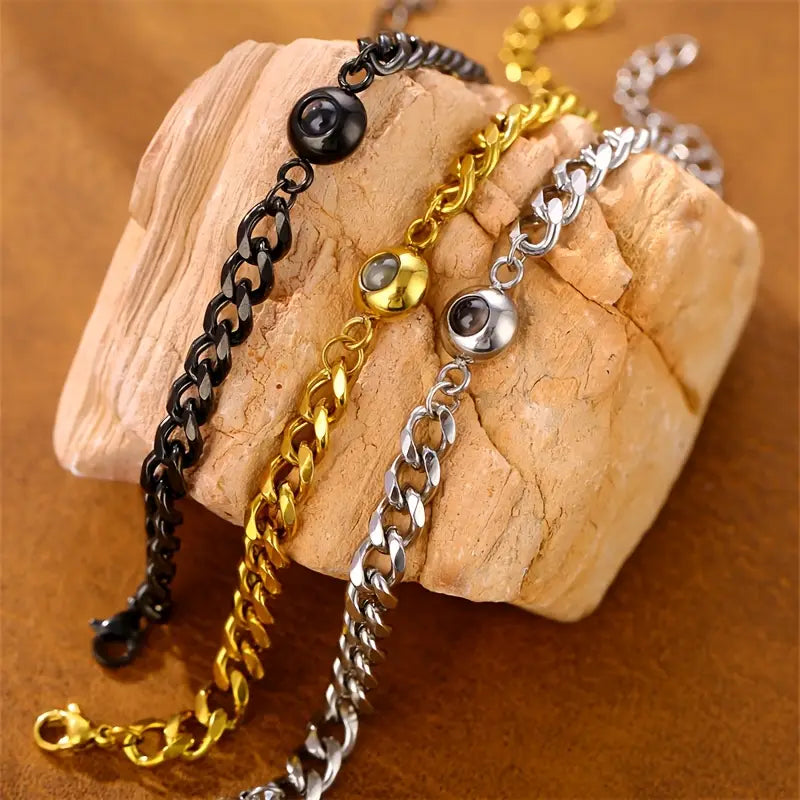 PRE ORDEN - PULSERA CON FOTO PROYECCION