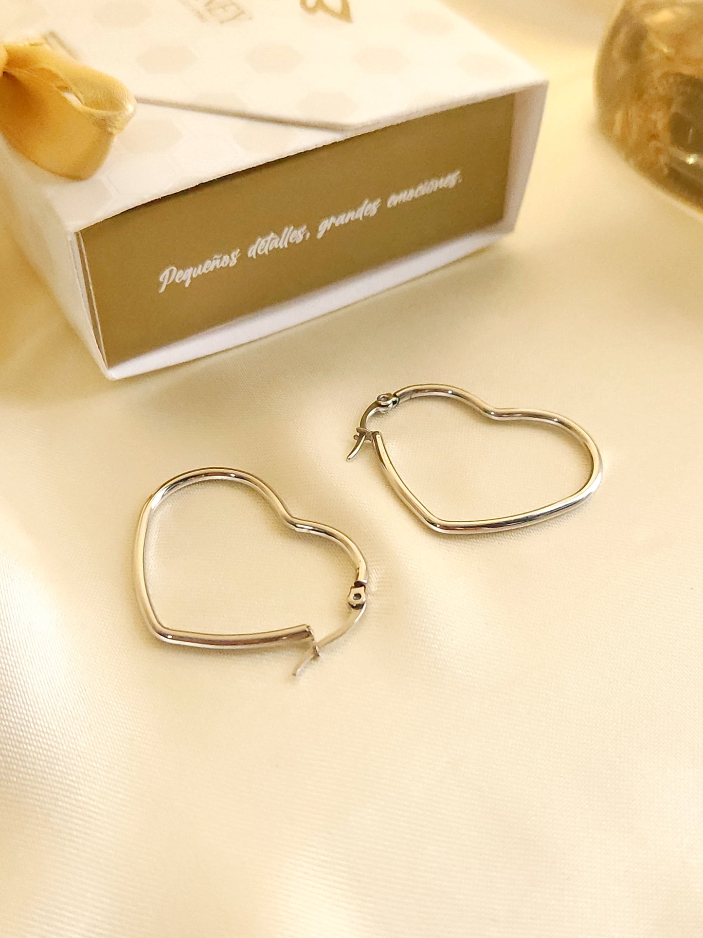 Aretes corazón