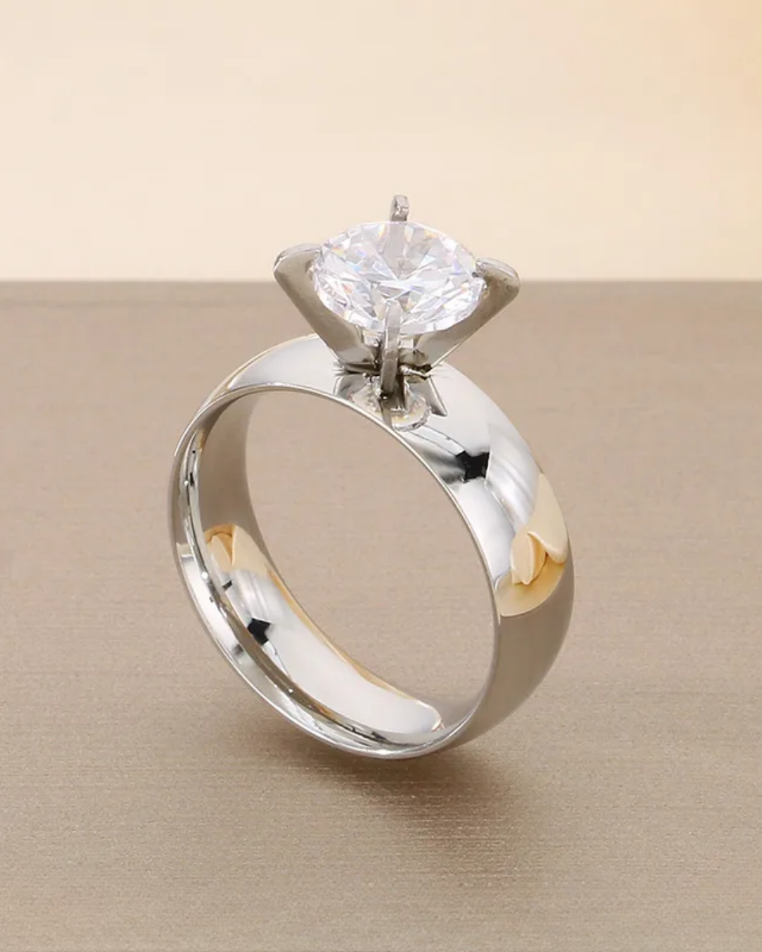 ANILLO  DE PROMESA CON CIRCON