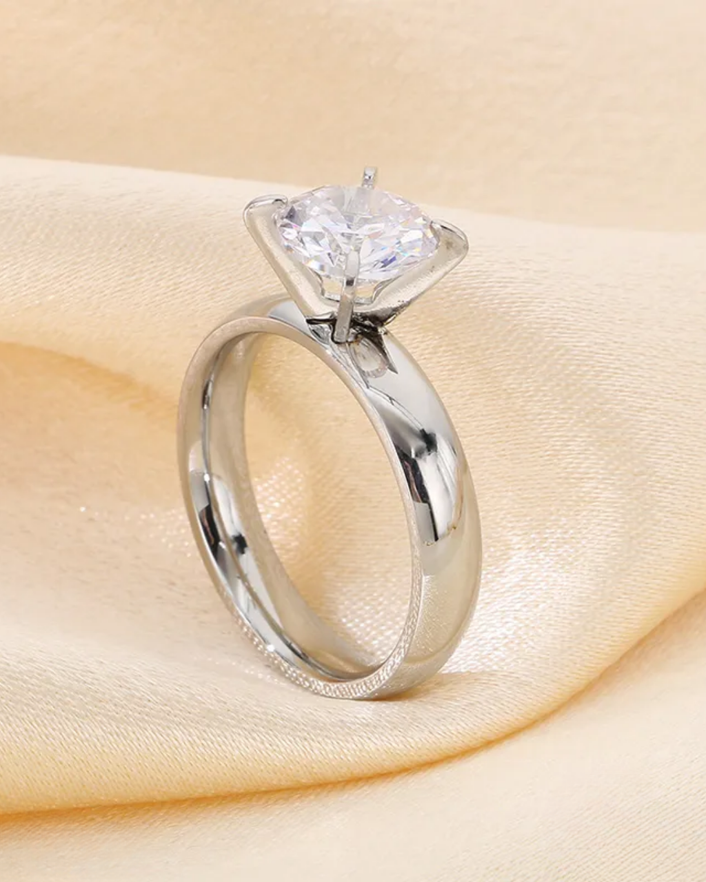 ANILLO  DE PROMESA CON CIRCON