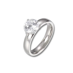 ANILLO  DE PROMESA CON CIRCON