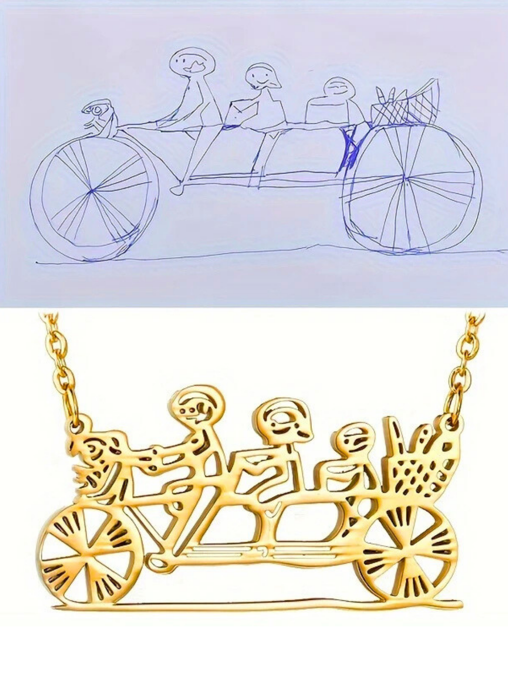 COLLAR GARABATOS Y DIBUJOS