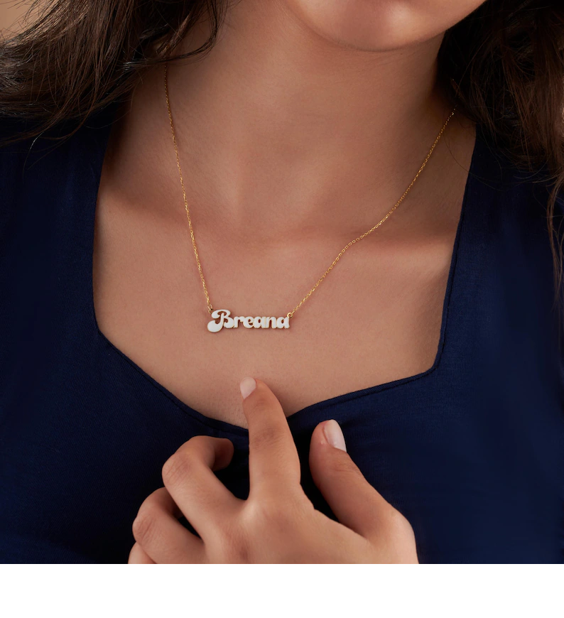 Klassieke naamketting