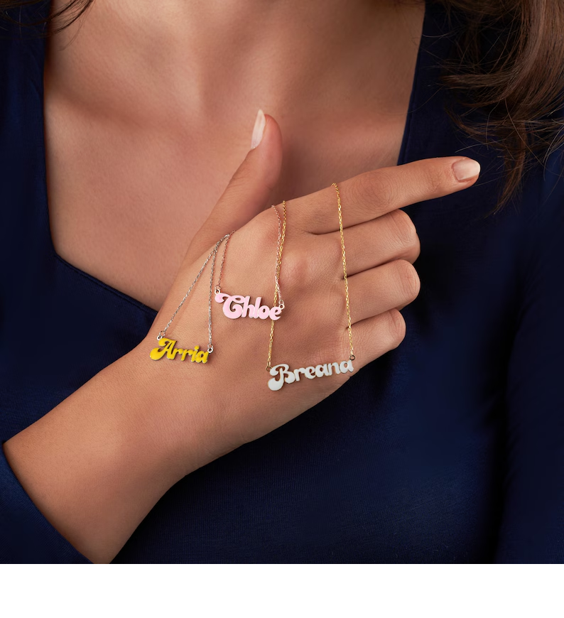 Klassieke naamketting