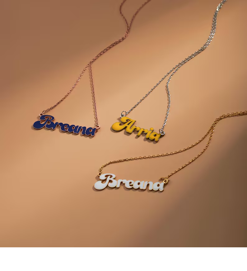 Klassieke naamketting