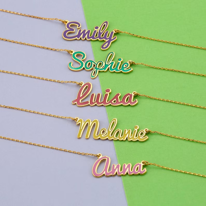 Klassieke naamketting