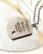 Foto-geëtste plaatketting