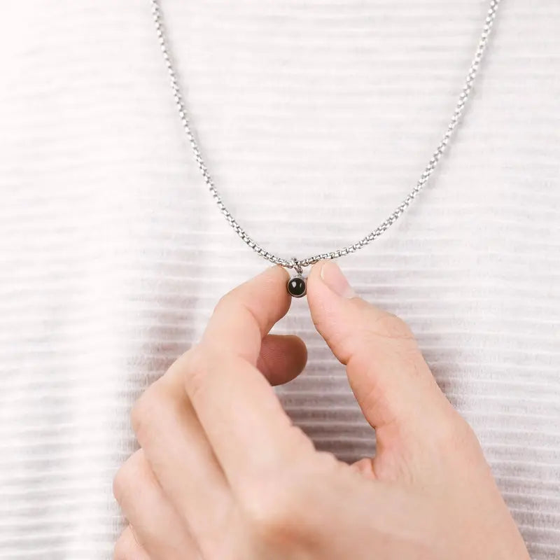 PRE ORDEN - COLLAR REDONDO CON FOTO PROYECCION