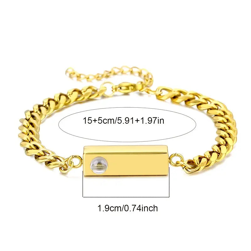 PRE ORDEN - PULSERA CON FOTO PROYECCION