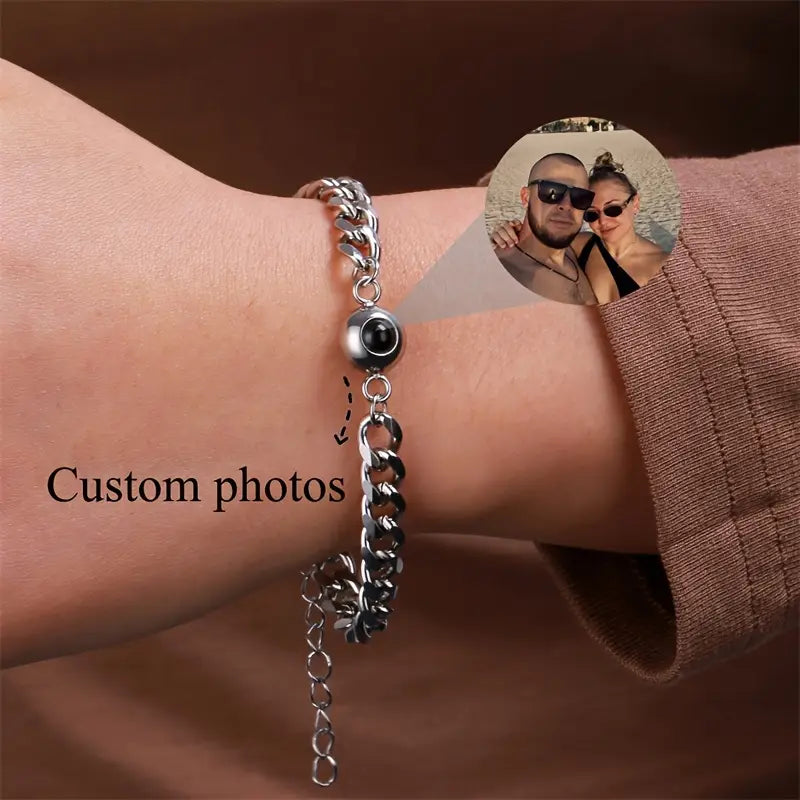 PRE ORDEN - PULSERA CON FOTO PROYECCION