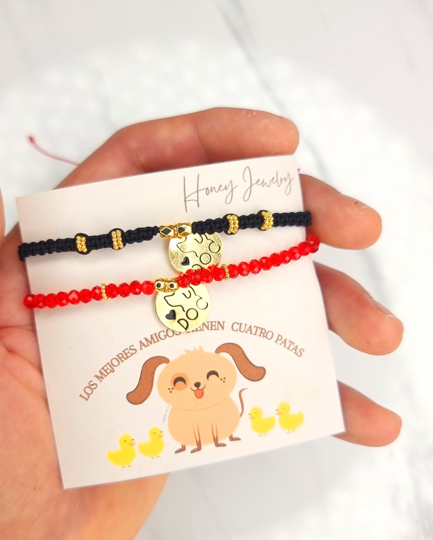 Pulsera para pareja doglover